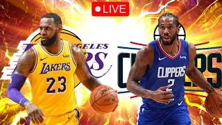 🏀 NBA 🏀 Los Angeles Lakers vs Los Angeles Clippers LIVE Play by Play & Reaction