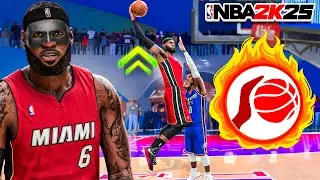 MASK &ldquo;PRIME&rdquo; LEBRON JAMES BUILD is BULLYING REC PLAYERS in NBA 2K25