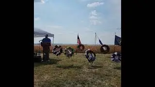 Ohio Valley SAR Honor Ceremony Revolutionary Patriot Joseph McReynolds and Pomeroy Marker Ceremony