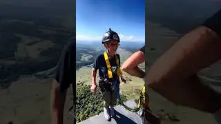 This old man did bungee jumping at the age of 80. #shorts