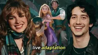 Disney Reveals Live-Action Tangled Cast: Milo Mannheim & Tegan Croft as Flynn and Rapunzel