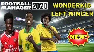 FM20 Wonderkid Left Wingers on Football Manager 2020 - FM20 Wonderkid series