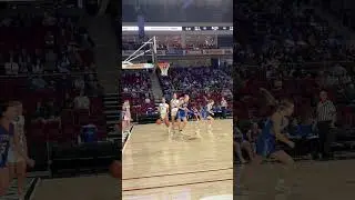 Mia Mills to the hoop for two for Jonesport-Beals against Central Aroostook #basketball