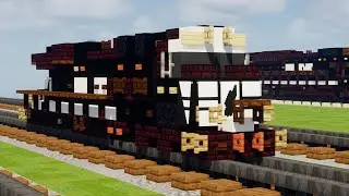 Minecraft NS ES40DC 1:1 Locomotive Tutorial