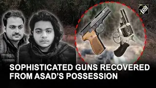 Asad Ahmed encounter: British Bull Dog revolver and Walther P88 pistol recovered by UP STF