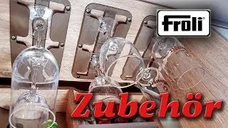 Froli - Glashalter und 3er Wandhaken