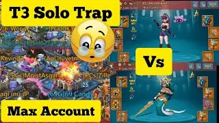Max Account Pure Counter vs My T3 Solo Trap Insane Gears & Stats || Lords Mobile