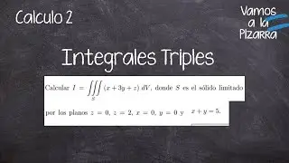 Integral Triple sobre un Volumen z=0, z=2, x=0 ,y=0 , x+y=5