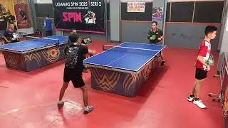 Bp TORO -LIGAMAS VS ALVIAN DOUBLE LION / TURNAMEN SPIN SERI 2/22-23 FEBUARI 2025 ligaMas PANCORAN