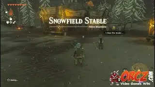 Legend of Zelda: Tears of the Kingdom Snowfield Stable Well Gameplay Walkthrough