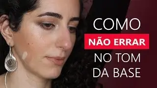 Dicas para nunca mais errar no tom da base