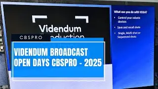 Videndum Broadcast Open Days CBSPRO - 2025