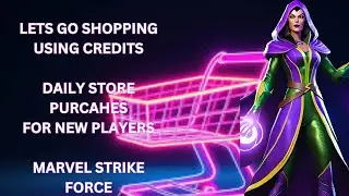 STORES FOR BEGINNERS!!! LETS GO SHOPPING WITH CREDITS. MARVEL Strike Force. Msf.