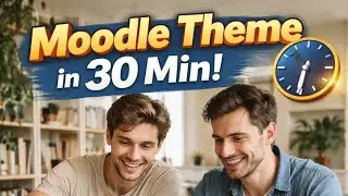 Moodle custom theme development 🔥🔥🔥
