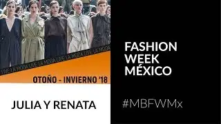 Julia y Renata #OI18 #MBFWMx
