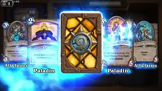 Festeroot Hulk and Paragon of Light - The Witchwood Hearthstone rare card pack opening