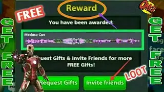 Biggest Loot Offer Medusa Cue 8 Ball Pool Free Reward Link