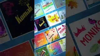 7ARTS - Name Art Photo Editor App: Easily Create Name Arts with unlimited text styles.