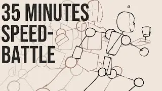 35 minute speedbattle animation