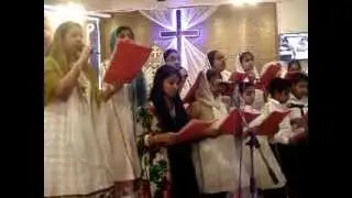 St. Gregorios Indian Orthodox Maha Edavaka,Kuwait the English Choir led by Biju Jacob Varghese,