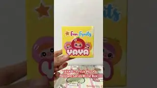 Unboxing YAYA Fun Fruit #unboxing #blindbox #plushtoys #plushies