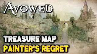 Avowed PAINTER'S REGRET Treasure Map Guide (Painter's Brush Unique Trinket Location)