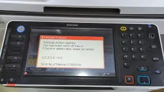 Error code Sc 202-00 Problem Lazer #ricoh