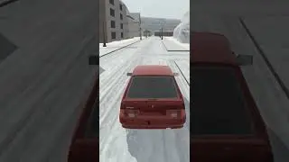 И камнем вниз 🔥 #вазкраштестсимулятор2 #car #ваз #shorts