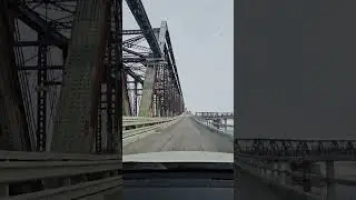 Driving Through The Very Old Victoria Bridge Made in 1860 🔥