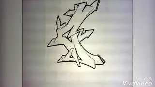 Graffiti alphabet n&deg;1/Wildstyle graffiti alphabet
