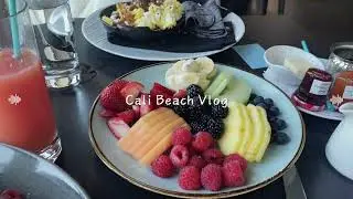 Beach Vlog! 🌊 | Surf & Sand Resort, #lagunabeach  🏖️ #beachvlog