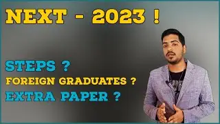 NEXT Exam Pattern l Foreign Graduates l NMC l Steps l #fmge