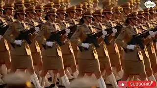 They March in Perfect Sync Elegance Has Never BeenThis Deadly! #militaryparade #globalparade