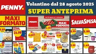 volantino PENNY dal 28 agosto 2025 ✅ #anteprima Maxi formato 🔥 Offerte e promozioni