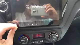 Магнитола kia rio 10 дюймов андроид 4.4