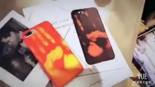 Heat Sensitive Color Change Magic Back Case Cover For iPhone