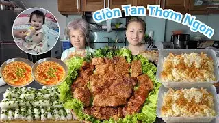 Na Nghe Máy Đọc Chữ Lần Đầu 👶 | Xơi Mâm Da Heo Dính Nạt Giòn Tan 🥓
