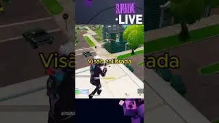 Vis&atilde;o Calibrada #gamesdofear #fortnite #dicasdegames