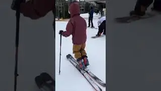 Owen Forrster hitting is on tele. #telemark #skiing #tele #ski #mountains
