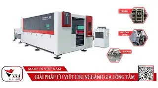 M&aacute;y cắt CNC laser fiber  || M&aacute;y cắt 2 b&agrave;n chuyển đổi full cover