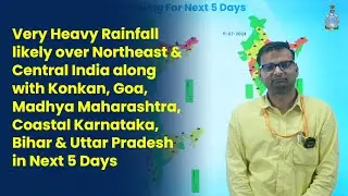 Very heavy rainfall with isolated extremely heavy falls likely over Northeast India for next 5 days