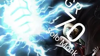 Diablo III: RoS Grift 70 Solo Monk Static Charge 2.3 PS4 LEGIT