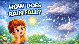 HOW DOES RAIN FALL? 🌧️ | Science Series | Fun Learning for Kids