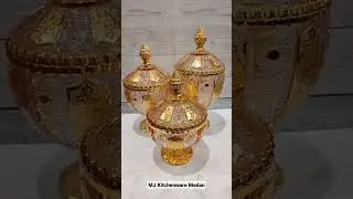 Canister Gold Set 3
