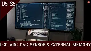 U5 - S5 :: LCD, ADC, DAC, SENSOR & EXTERNAL MEMORY INTERFACING WITH 8051