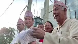 Hark Sangpang supporter Dharan