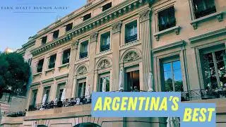 Palacio Duhau Park Hyatt Buenos Aires 🇦🇷 Old School Luxury!