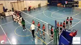 Live alimentato dall'app Swish Live Rivoltella VS Real volley