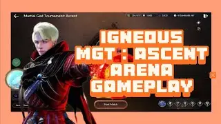 Black Desert Mobile | Martial God Tournament Highlights (Ascent) | Igneous Gameplay
