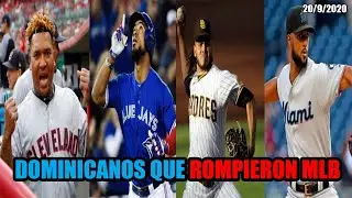 JOS&Eacute; RAM&Iacute;REZ, DINELSON LAMET, TEOSCAR HERN&Aacute;NDEZ Y ALC&Aacute;NTARA &iexcl;BRILLAN! -DOMINICANOS QUE ROMPIERON MLB